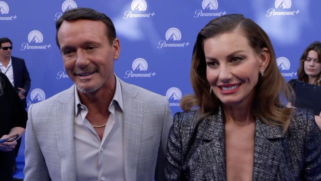 Paramount Plus UK Launch Event Tim McGraw and Faith Hill Celebrity Wire